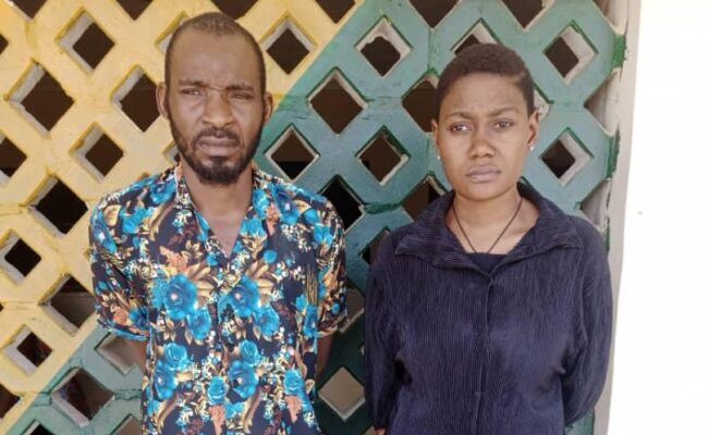 Couple arrested for attempted kidnapping in Anambra