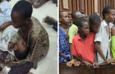 Detained underage boy collapses as FG arraigns protesters