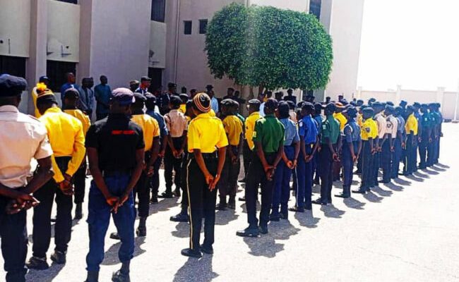 Gombe NSCDC trains 55 private guards in professionalism