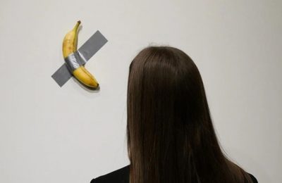 How Italian artist's duct-taped banana sold for $6.2m