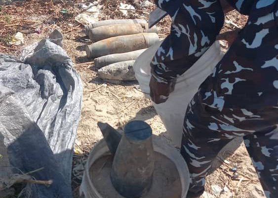 Insecurity: Police recover explosives in Borno