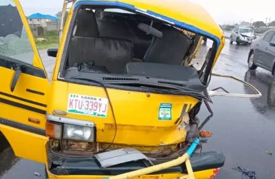 Lagos-Badagry Expressway Auto Crash Leaves Four Injured