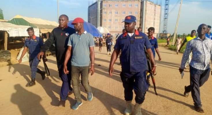 NSCDC Arrest Five Illegal Revenue Collectors In Ebonyi 