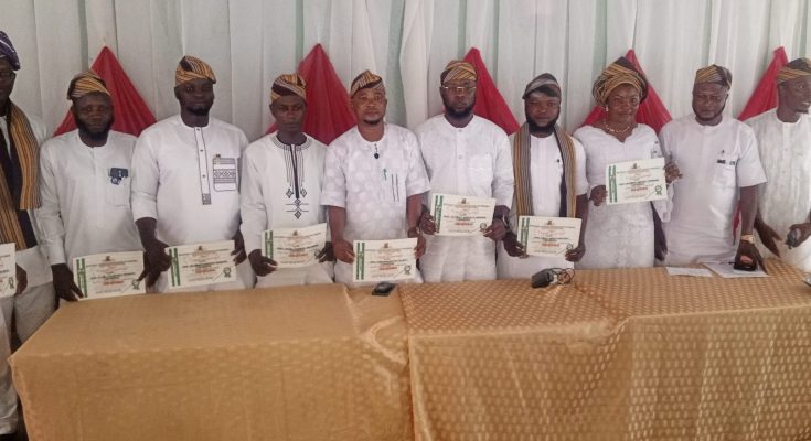 Oyo councilors forum inaugurates new executives