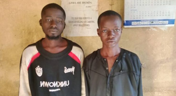 Police Arrest Two Suspected Phone Thieves In Niger