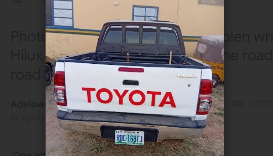 Police recover stolen vehicle