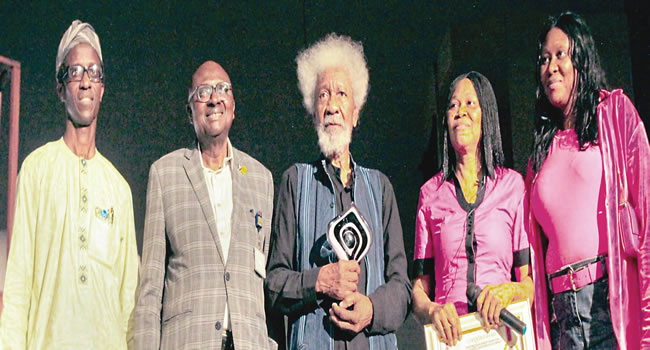 UI names institute after Soyinka as he bags