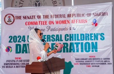 World Children's Day: Senator Natasha advocates digitalisation of education