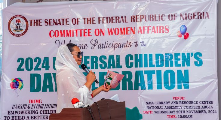 World Children's Day: Senator Natasha advocates digitalisation of education