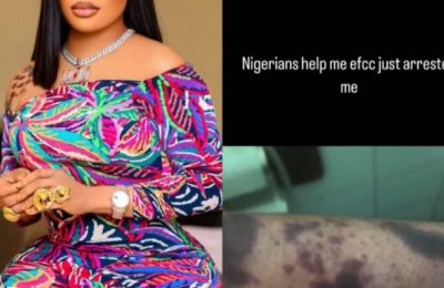 ‘EFCC just arrested me,’ Bobrisky cries out