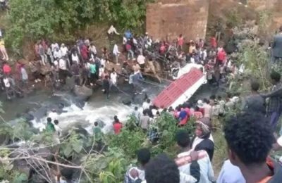 71 people killed in Ethiopia road accident