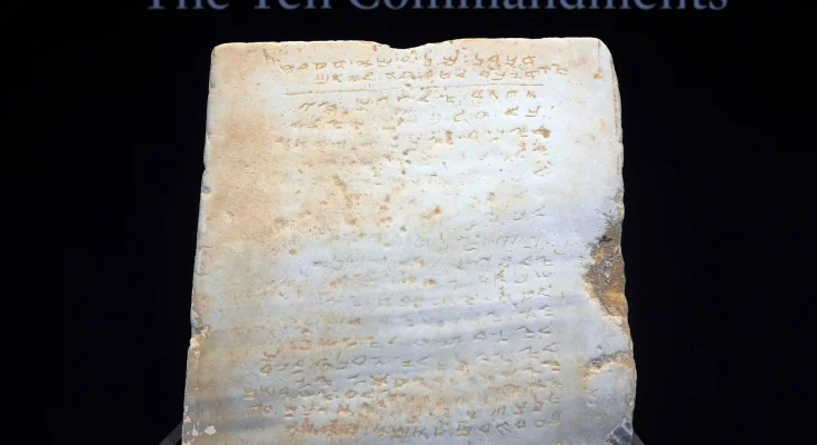 Ancient 10 Commandments tablet sells for $5m at Sotheby's auction