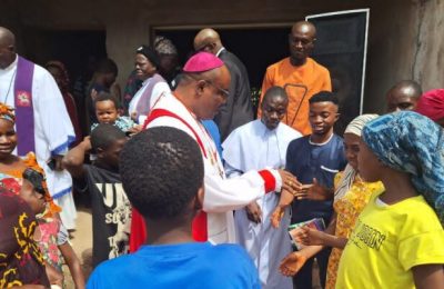 Bishop of Nsukka donates N500,000 to Christian convert