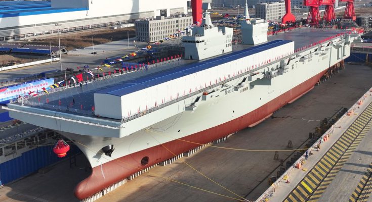 China launches new amphibious assault ship