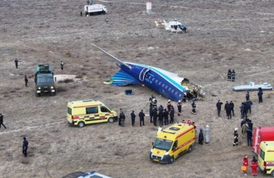  Christmas: Over 40 feared dead as Azerbaijan airplane crashes in Kazakhstan