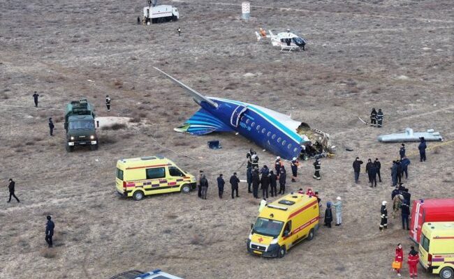  Christmas: Over 40 feared dead as Azerbaijan airplane crashes in Kazakhstan