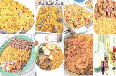 Give your XMAS a hearty vibe with oven baked Jollof Rice