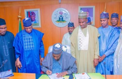 Gombe gov signs N369.9bn 2025 budget into law