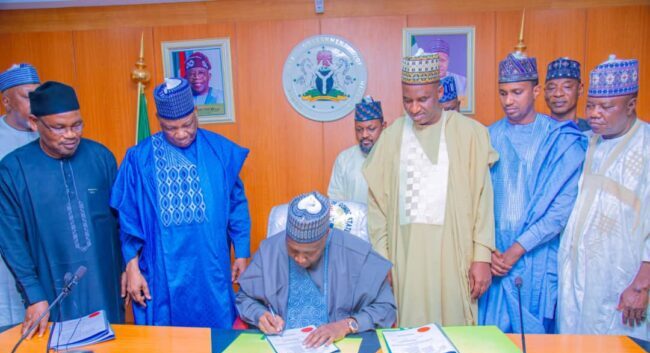 Gombe gov signs N369.9bn 2025 budget into law