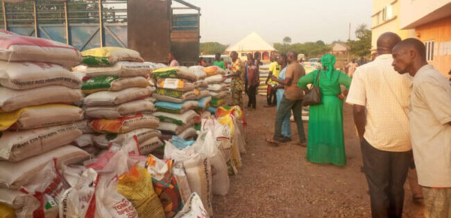 Gov Ododo distributes 50 trucks of rice to Kogi residents