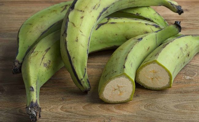 Bananas Health benefits of unripe plantain