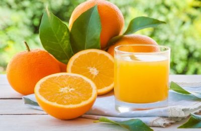 Mixing orange juice or garlic, COVID-19, Orange juice, immunity