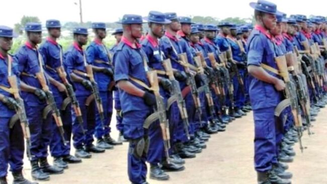 NSCDC deploys 550 personnel to worship centres