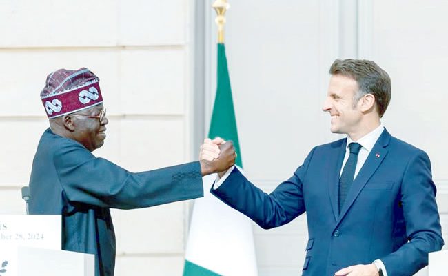 Tinubu and Macron: Leveraging friendship for development