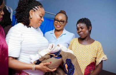 Anambra gov's wife celebrates state’s first baby of 2025