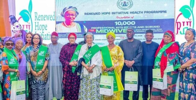 FG distributes 10,000 kits to midwives in North-Central