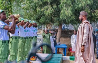 Gov Lawal assures Corps members of safety, security