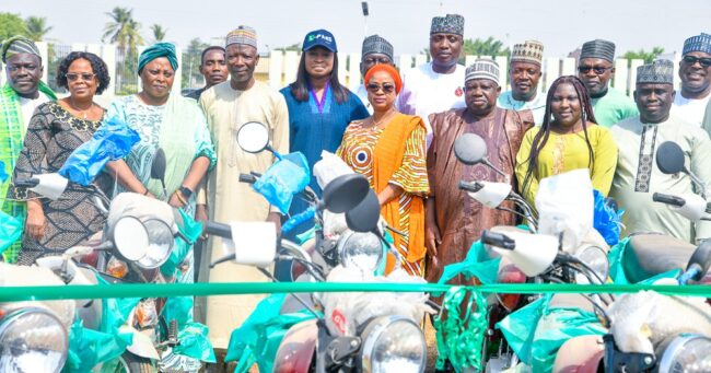 Kwara govt distributes 100 motorcycles, 5,000 enzymes