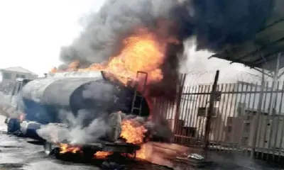 Many feared dead, eight vehicles burnt in Enugu-Onitsha expressway tanker explosion