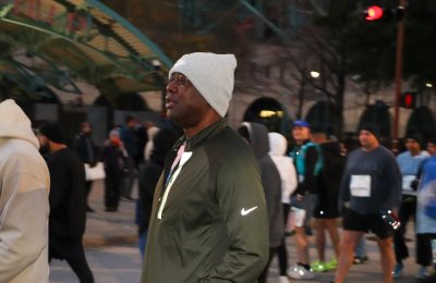 PHOTOS: Gov Makinde finishes Houston half marathon within three minutes