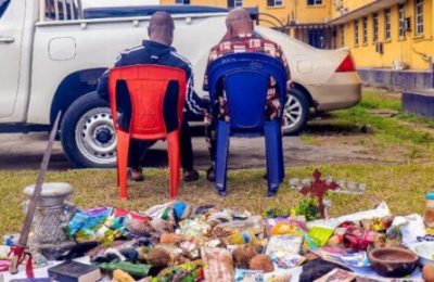 Police arrest ‘fake’ pastors with fetish items in Rivers