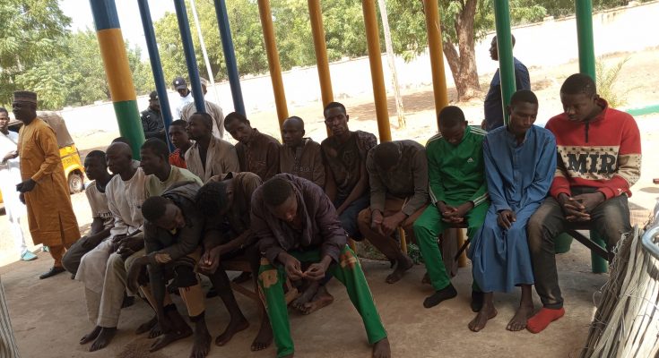 Sokoto: Police parade 17 for various crimes