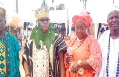 We conferred chieftaincy title on Indian because... —Monarch