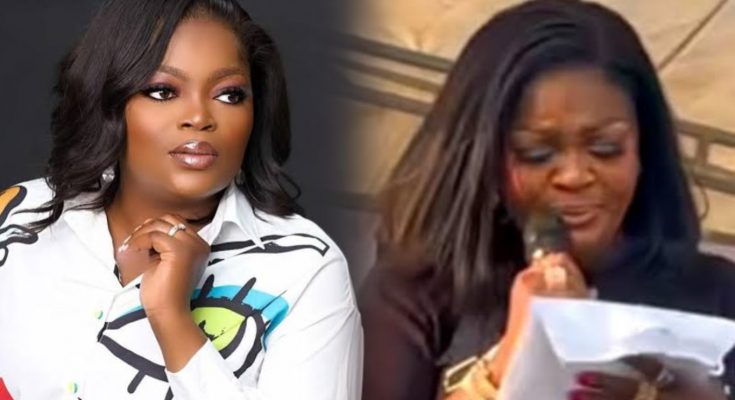 You’ll be blessed with your own children — Funke Akindele prays for Eniola Badmus