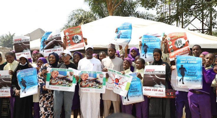 NAFDAC inaugurates consumer safety club in Abuja school to combat drug abuse