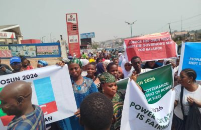 Osun West: Group protests, demands APC guber ticket zoning