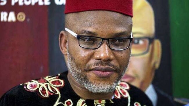 Reps committee calls for immediate release of IPOB leader