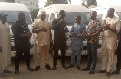 Tinubu distributes CNG buses to Nigerian students