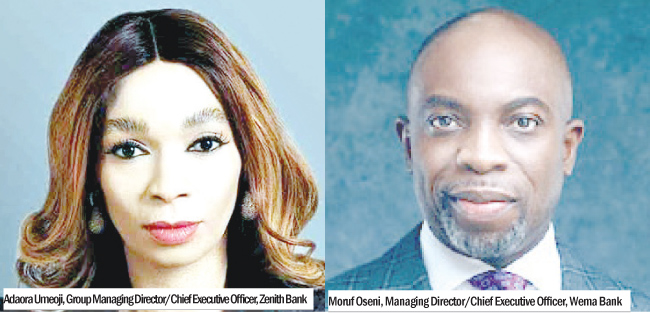 Zenith, Wema Bank lead last week recapitalisation drive as banking sector sees strong growth